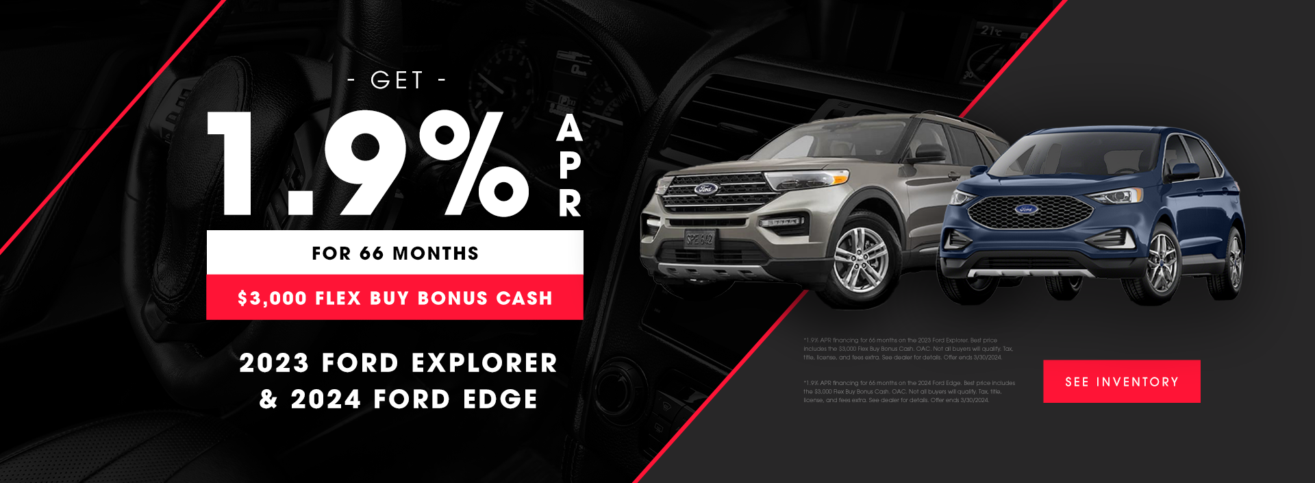 Low APR on Explorer and Edge